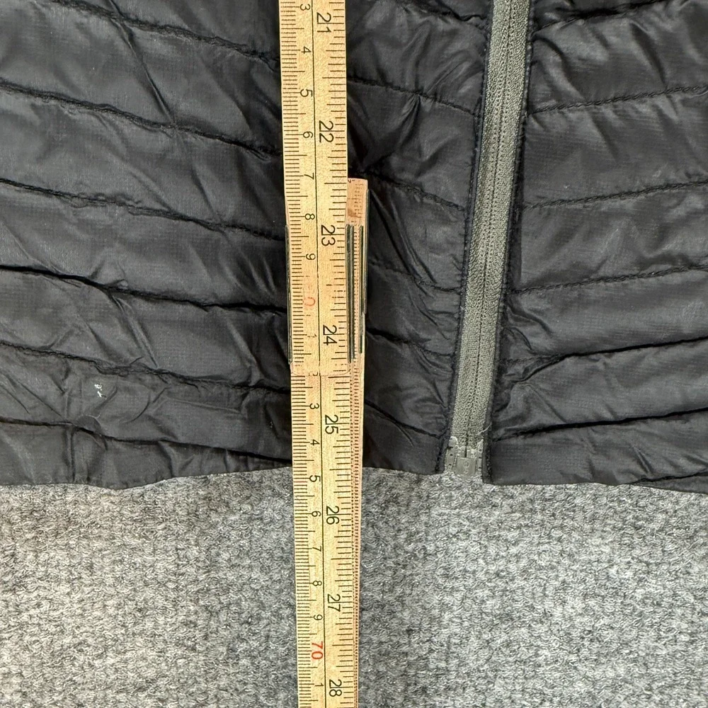 Eddie Bauer First Ascent Vest Mens Medium Black 800 Premium Goose Down‎ Puffer